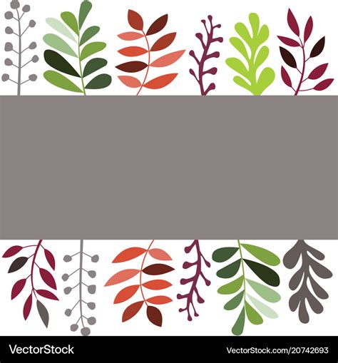 Leaves set isolated on white background Royalty Free Vector