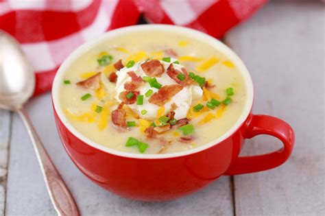 Microwave Potato Soup in a Mug (Microwave Mug Meals) - Gemma’s Bigger Bolder Baking