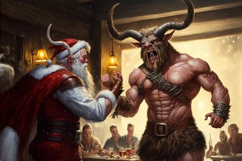 Krampus vs Santa Claus: The Fight to End All Fights | by The Fascinating Paul Mansfield ...