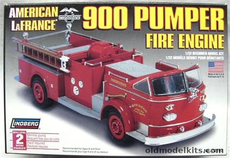 Lindberg 1/32 American LaFrance 900 Pumper Fire Engine, 72197