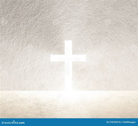 Cross of Light stock illustration. Illustration of church - 278703276