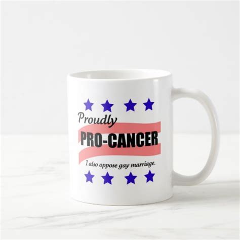 pro cancer classic white coffee mug | Zazzle