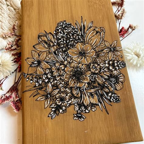 Floral Journal - Etsy