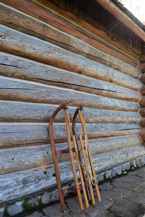 Vintage Sled Wooden Sled Snow Sled Polycomb Wood Snow Sled - Etsy