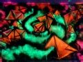 Vinni Kiniki Graffiti & Mural Artist for hire London based black light artist - graffiti art and ...