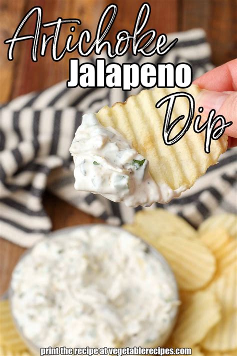 Artichoke Jalapeno Dip - Vegetable Recipes