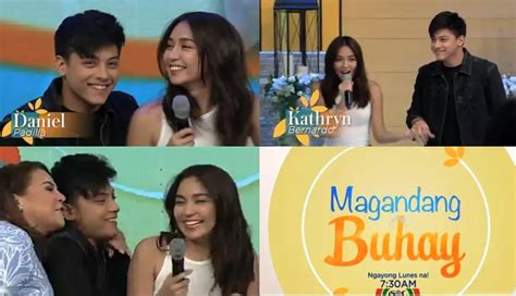 Kathryn Bernardo and Daniel Padilla are the First Guests of New Morning Show ‘Magandang Buhay ...