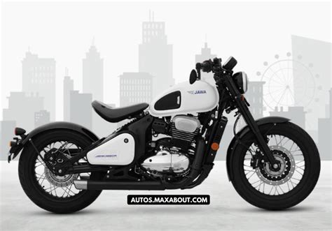 Jawa 42 Bobber Moonstone White Price, Specs, Top Speed & Mileage in India