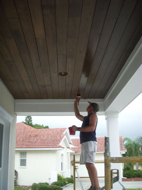 wood cielings. love them inside and out. (With images) | Porch ceiling, Patio ceiling ideas ...