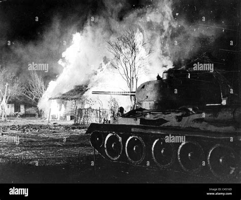 Battle of kursk tanks Black and White Stock Photos & Images - Alamy