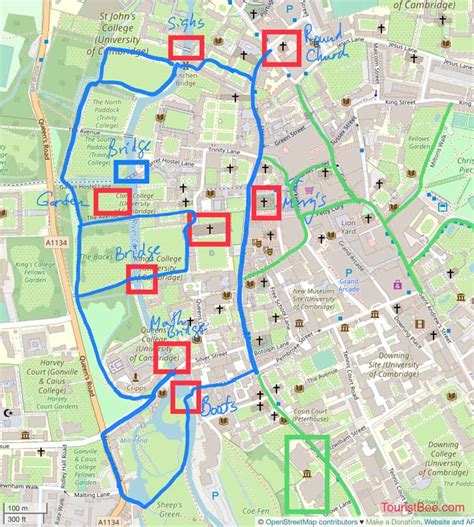 A Charming Walking Tour Of Cambridge UK (Self-Guided With Map) | TouristBee