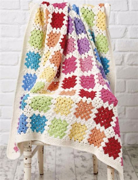 granny square baby blanket crochet pattern Archives ⋆ Crochet Kingdom ...