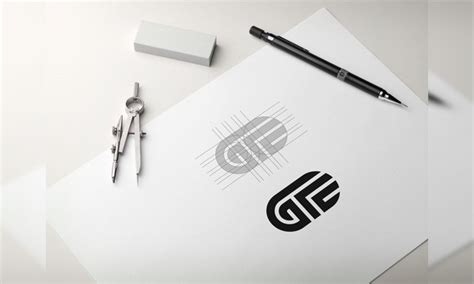 Logo Sketch Mockup PSD Free Download