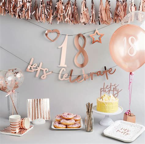 18th Birthday Party Decorations | Party Ideas | Party Pieces