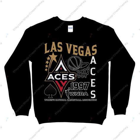 Las Vegas Aces Crewneck Sweatshirt, WNBA Sweatshirt, Women's Basketball ...