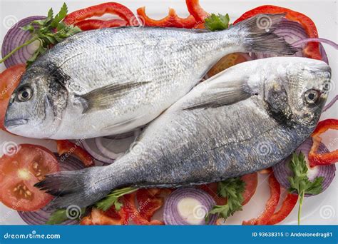 Dorado Fish Mediterranean Recipes Stock Image - Image of mediterranean, eating: 93638315