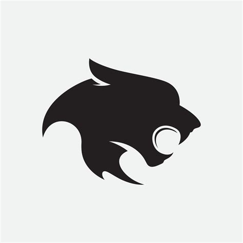 Panther logo vector on a white background 2652671 Vector Art at Vecteezy