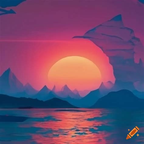 Epic sunset wallpaper