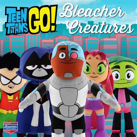 Teen Titans Go! Bleacher Creatures | Plastic and Plush