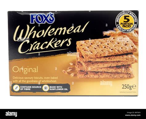 Wholemeal crackers hi-res stock photography and images - Alamy