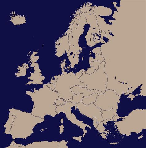 4K 1938 political map of Europe, clean : r/territorial_io