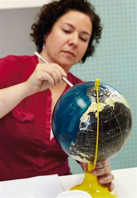 Globe Projects, Globe Crafts, Fun Projects, Painted Globe Diy, Recycled ...