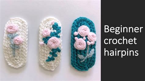 Crochet Flower Barrette Pattern | Best Flower Site