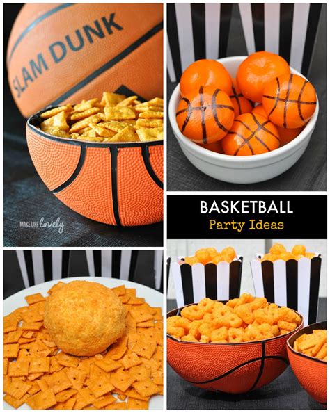 Creative Basketball Party Ideas - Make Life Lovely