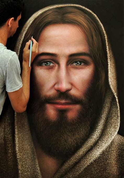 Jesus Cristo - 80x120 - Pintura realista | Jesus christ painting, Jesus ...