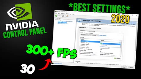 Best nvidia control panel settings - limoindiana