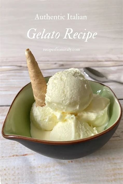 How to Make Authentic Italian Gelato at Home - Recipes from Italy