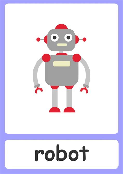 an image of a robot with the word robot on it's back and side