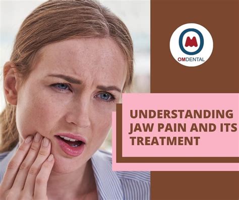 Understanding jaw pain and its treatment