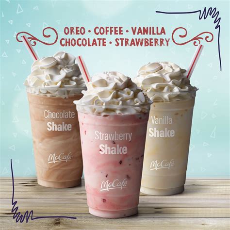 mcdonald's strawberry mccafe shake