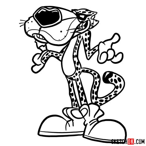 Chester Cheetos Coloring Page Coloring Pages