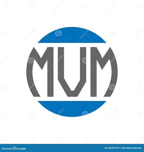 MVM Letter Logo Design on White Background. MVM Creative Initials ...