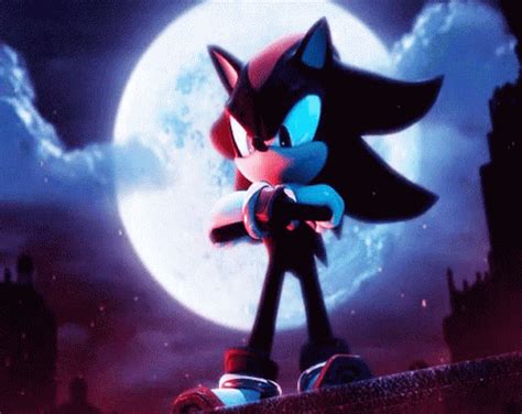 Shadow The Hedgehog Edgy GIF – Shadow The Hedgehog Edgy Moon – discover and share GIFs