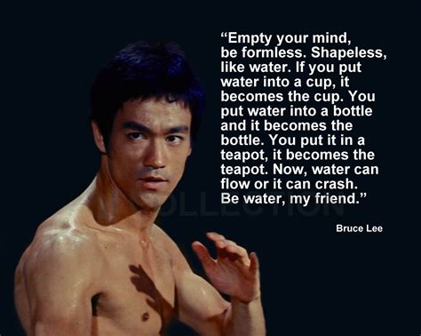 Bruce Lee Water Quotes