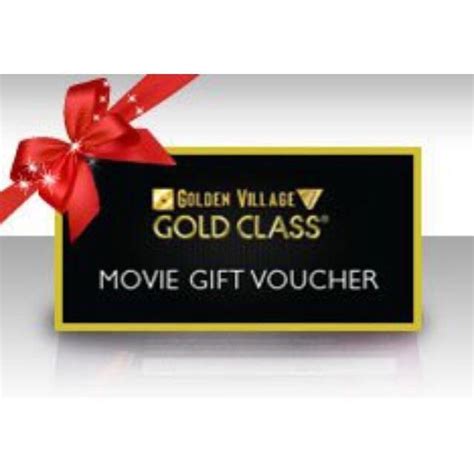 Golden Village Gold Class Movie E-Voucher, Tickets & Vouchers, Vouchers on Carousell