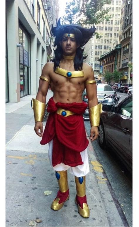 My second red and gold cosplay Broly | Cosplay Amino