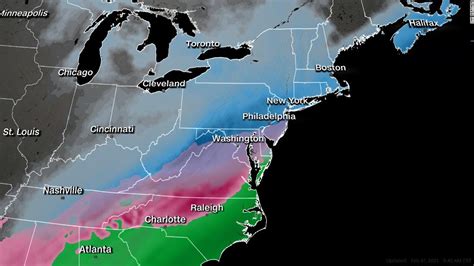 Southern snow and ice storm targets the Northeast next - CNN