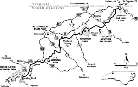 Blue Ridge Mountains Map – Map Of The World