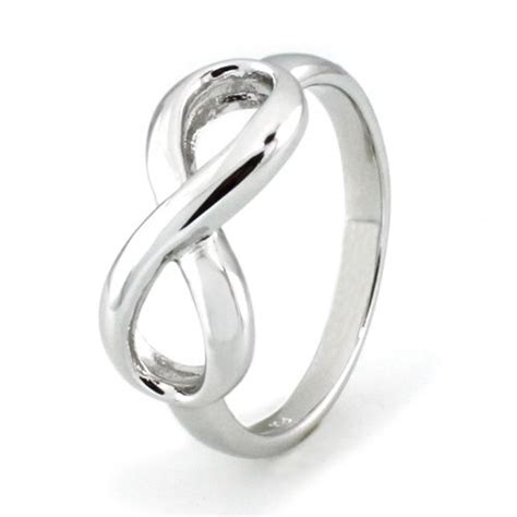 Sterling Silver Infinity Ring | Elegant Rings