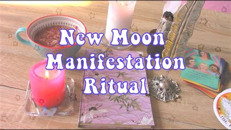 NEW MOON MANIFESTATION RITUAL (2020) | Manifest love, happiness ...