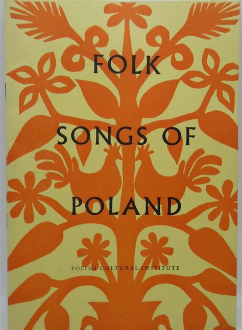 Folk Songs Of Poland: Very Good Soft cover (1954) 1st Edition | Juniper ...