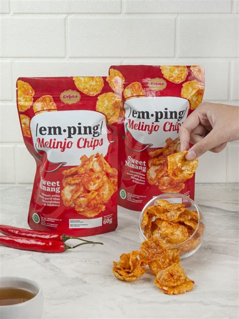 Evyna Emping Melinjo Chips Sweet Minang – Evyna Food