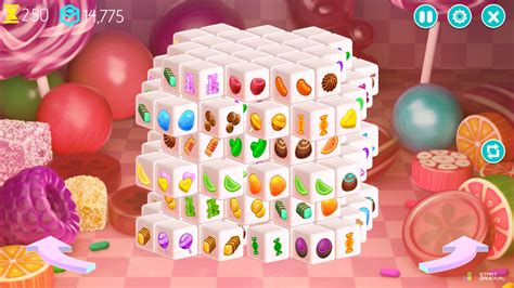 Игра Маджонг 3D: Измерения Конфеты (Mahjong Dimensions Candy) — играть ...