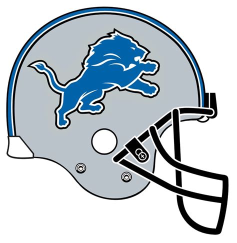 Detroit Lions Ford Field Nfl American Football Helmets - Clip Art ...