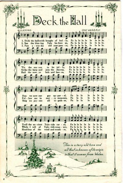 25+ Free Printable Vintage Christmas Sheet Music | Remodelaholic ...