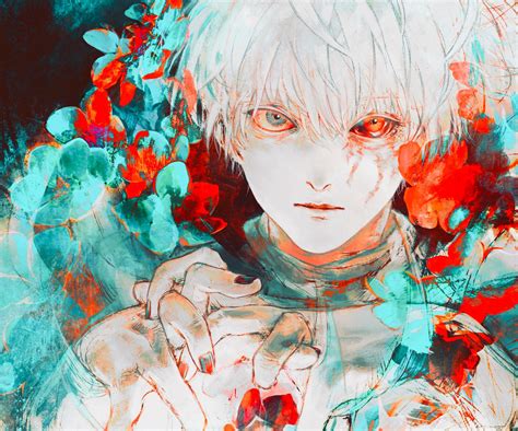 Download Ken Kaneki Anime Tokyo Ghoul:re HD Wallpaper by 降島ツカサ